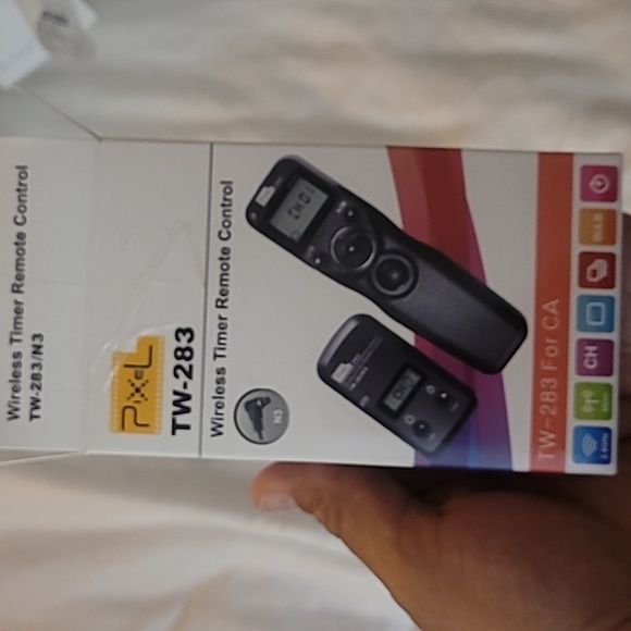 Pixel Pro TW-283 Wireless Timer Remote Control Shutter Release Camera Photo - Picture 3 of 3